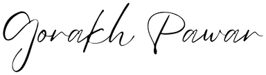 Gorakh Pawar's signature